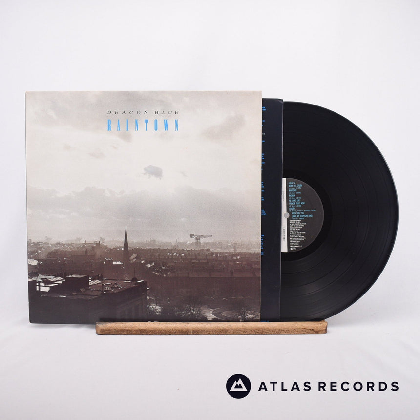Deacon Blue Raintown LP Vinyl Record - Front Cover & Record