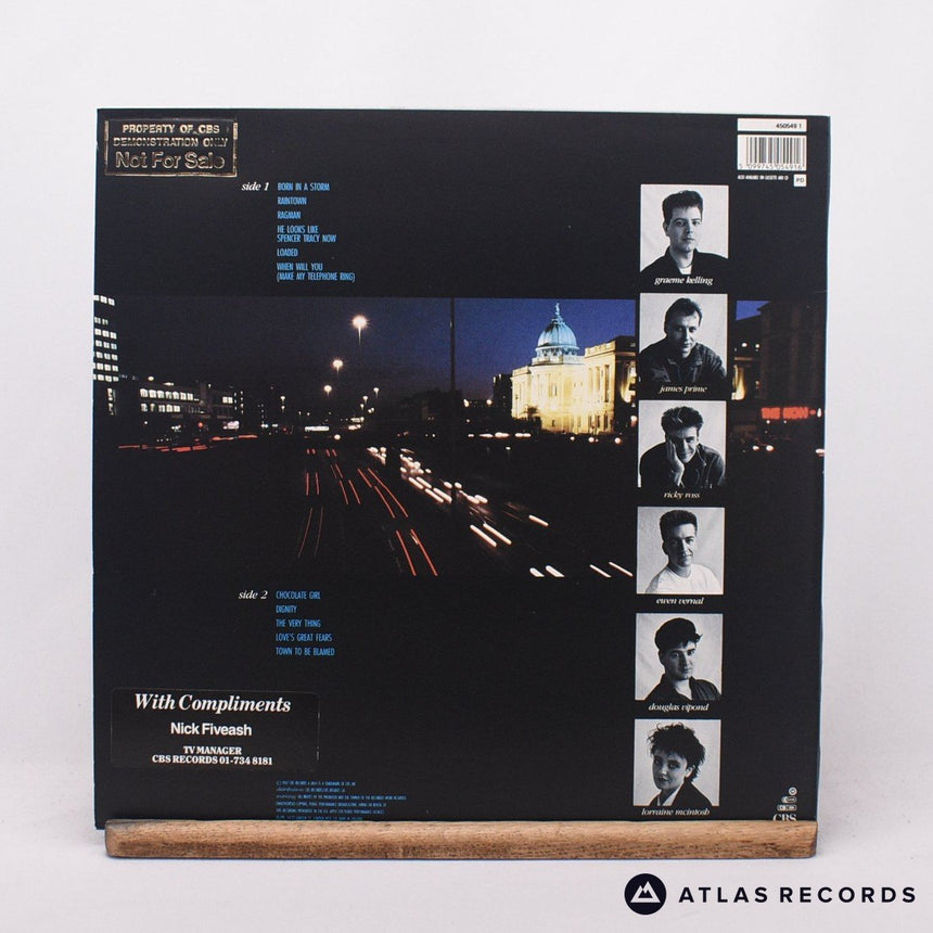 Deacon Blue - Raintown - LP Vinyl Record - EX/EX