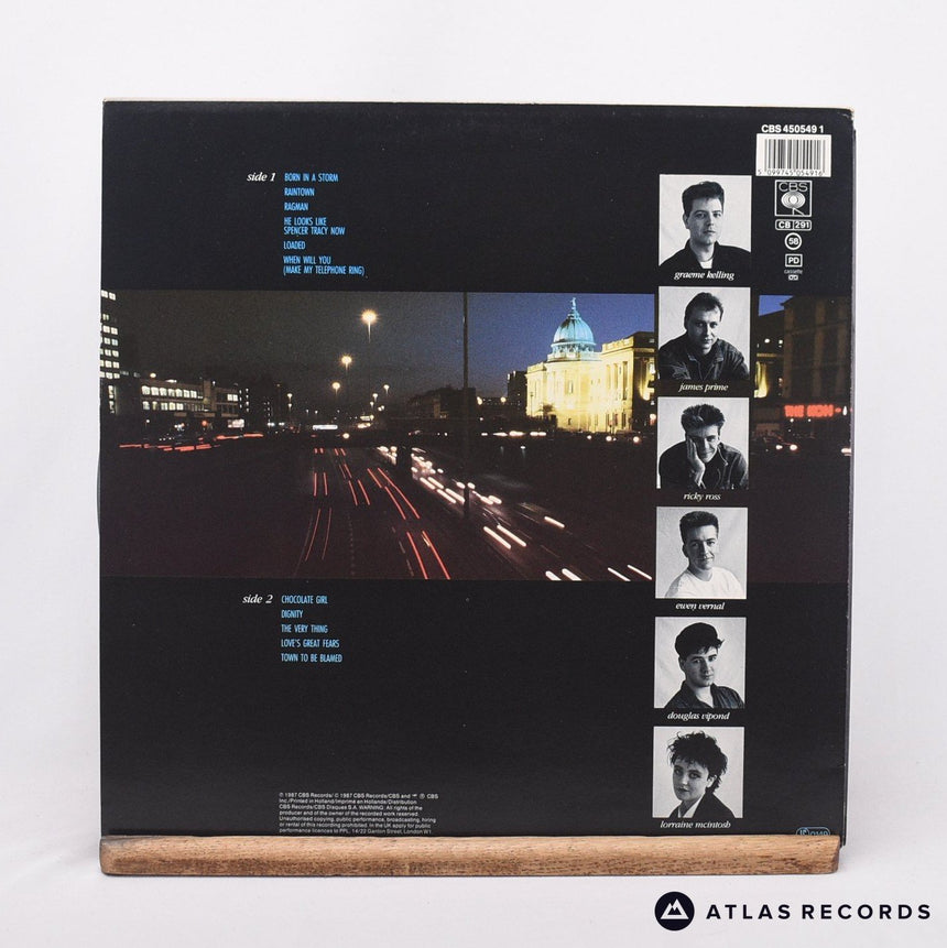 Deacon Blue - Raintown - 1A-1 1B-1 LP Vinyl Record - EX/EX