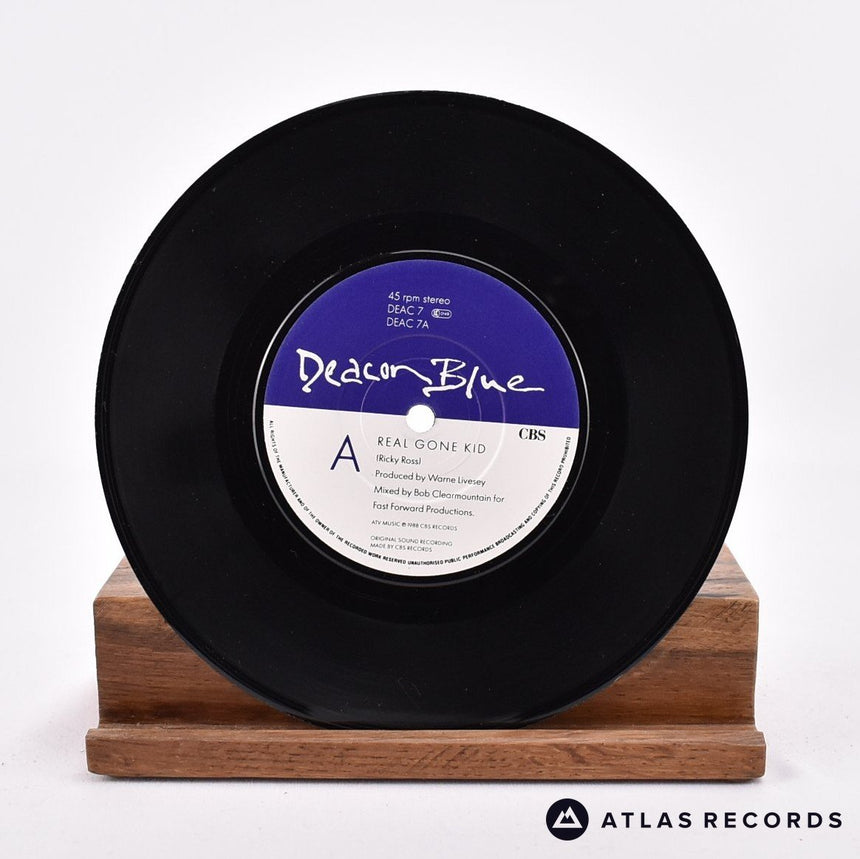 Deacon Blue - Real Gone Kid - 7" Vinyl Record - VG+/EX