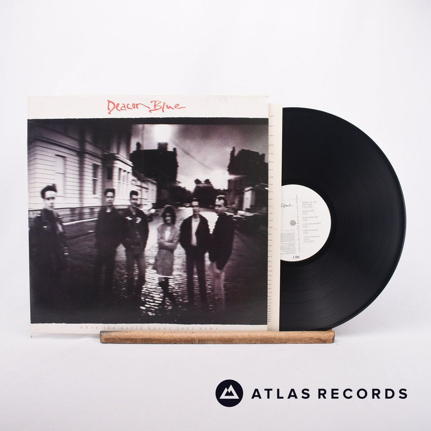 Deacon Blue When The World Knows Your Name LP Vinyl Record - Front Cover & Record
