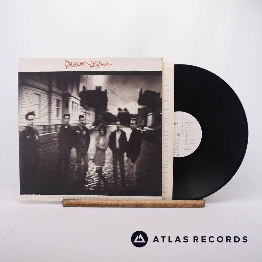 Deacon Blue When The World Knows Your Name LP Vinyl Record - Front Cover & Record