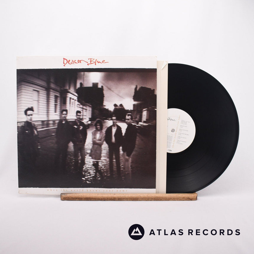 Deacon Blue When The World Knows Your Name LP Vinyl Record - Front Cover & Record