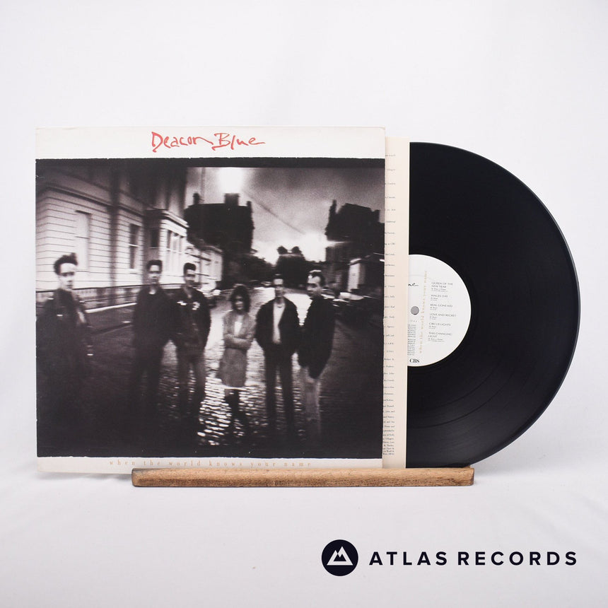 Deacon Blue When The World Knows Your Name LP Vinyl Record - Front Cover & Record