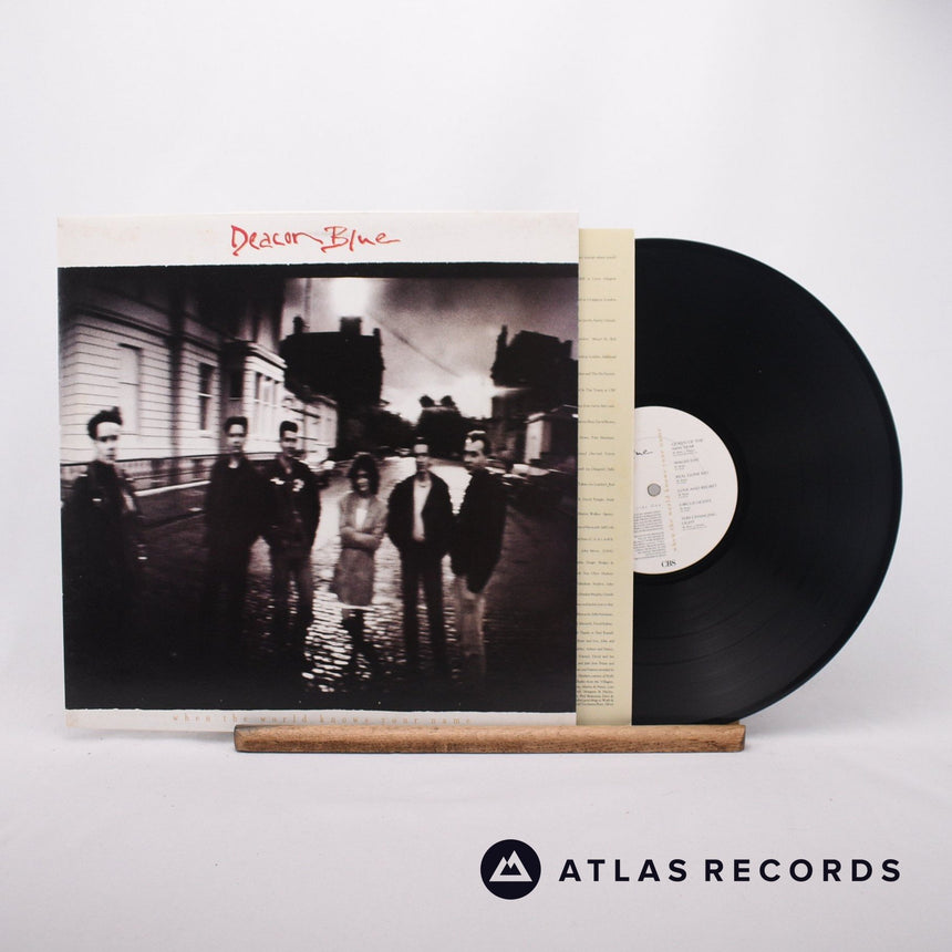 Deacon Blue When The World Knows Your Name LP Vinyl Record - Front Cover & Record