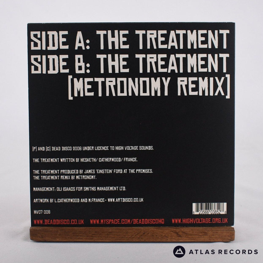 Dead Disco - The Treatment - 3D Glasses 7" Vinyl Record - NM/EX