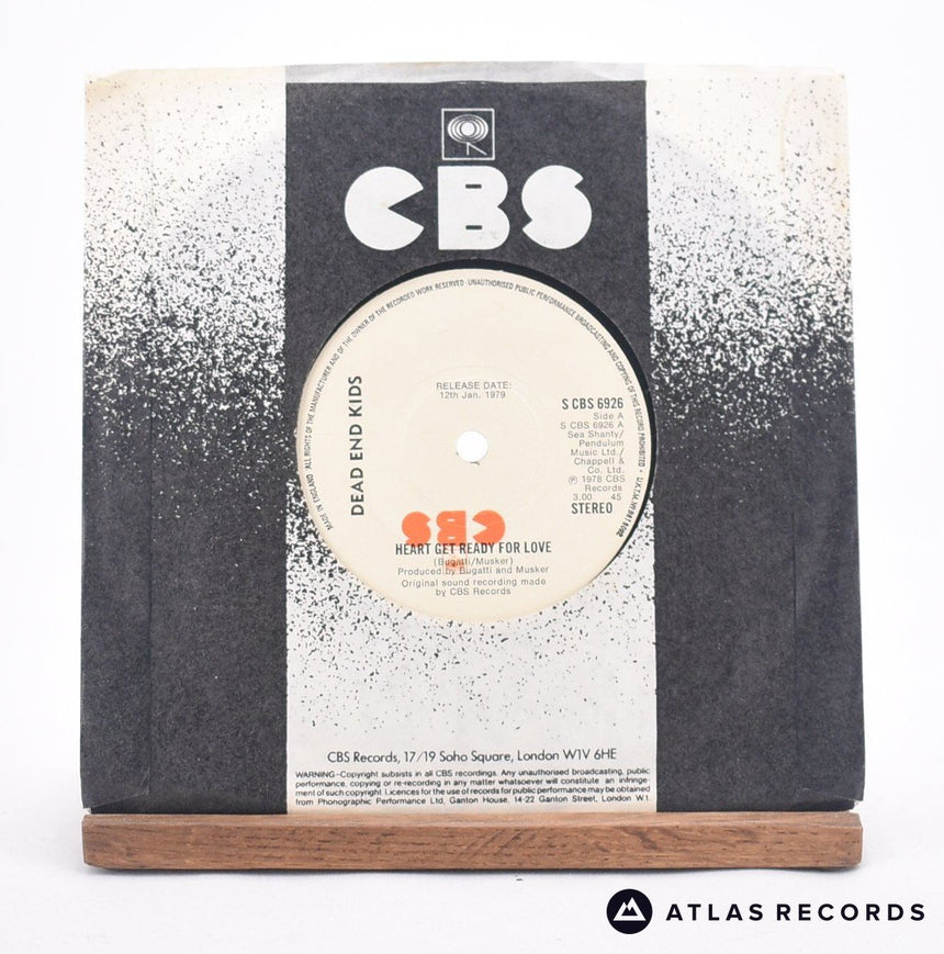 Dead End Kids - Heart Get Ready For Love - Promo 7" Vinyl Record - VG+/EX
