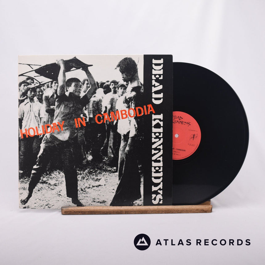 Dead Kennedys Holiday In Cambodia 12" Vinyl Record - Front Cover & Record