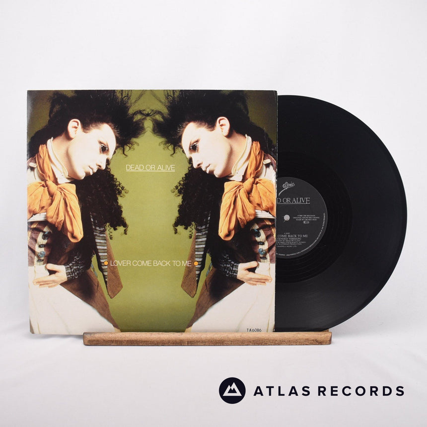 Dead Or Alive Lover Come Back To Me 12" Vinyl Record - Front Cover & Record