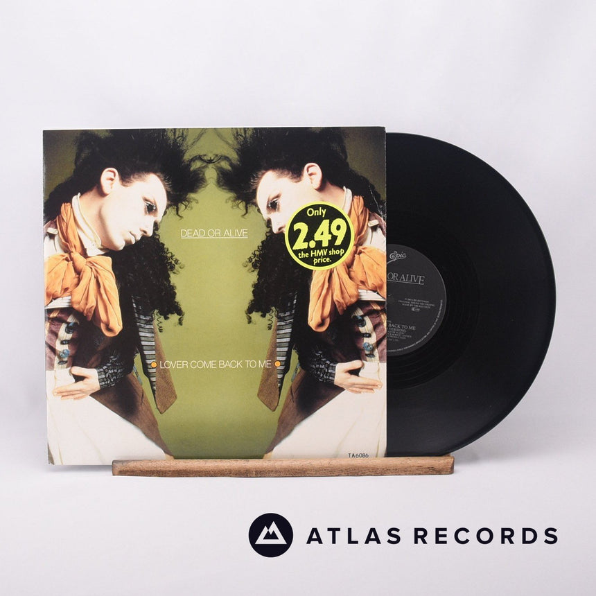 Dead Or Alive Lover Come Back To Me 12" Vinyl Record - Front Cover & Record