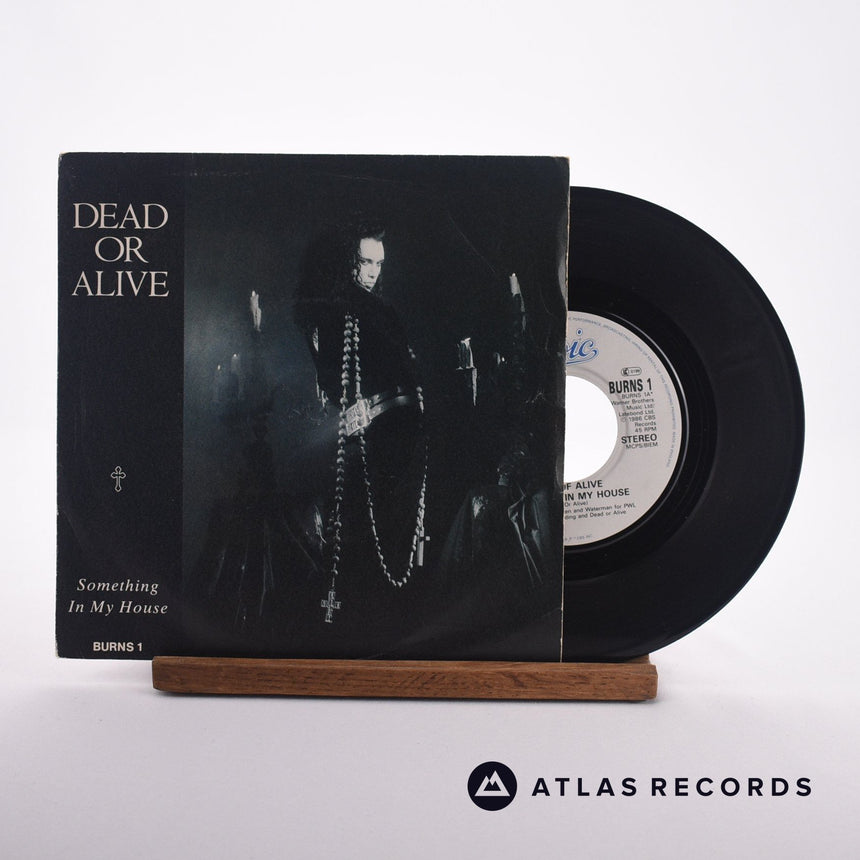 Dead Or Alive Something In My House 7" Vinyl Record - Front Cover & Record