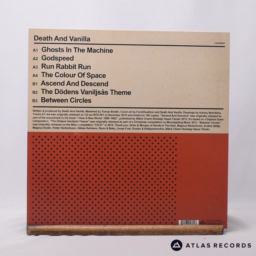 Death And Vanilla - EP - Blue Limited Edition 12" Vinyl Record - NM/NM