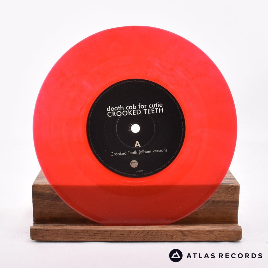 Death Cab For Cutie - Crooked Teeth - Red Poster Sleeve 7" Vinyl Record - NM/NM