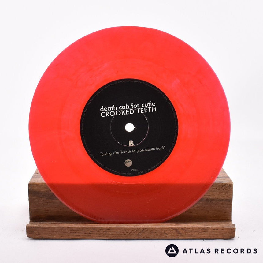 Death Cab For Cutie - Crooked Teeth - Red Poster Sleeve 7" Vinyl Record - NM/NM