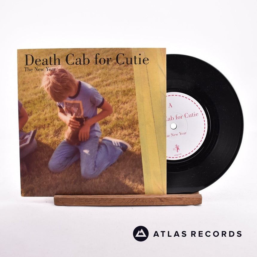 Death Cab For Cutie The New Year 7" Vinyl Record - Front Cover & Record