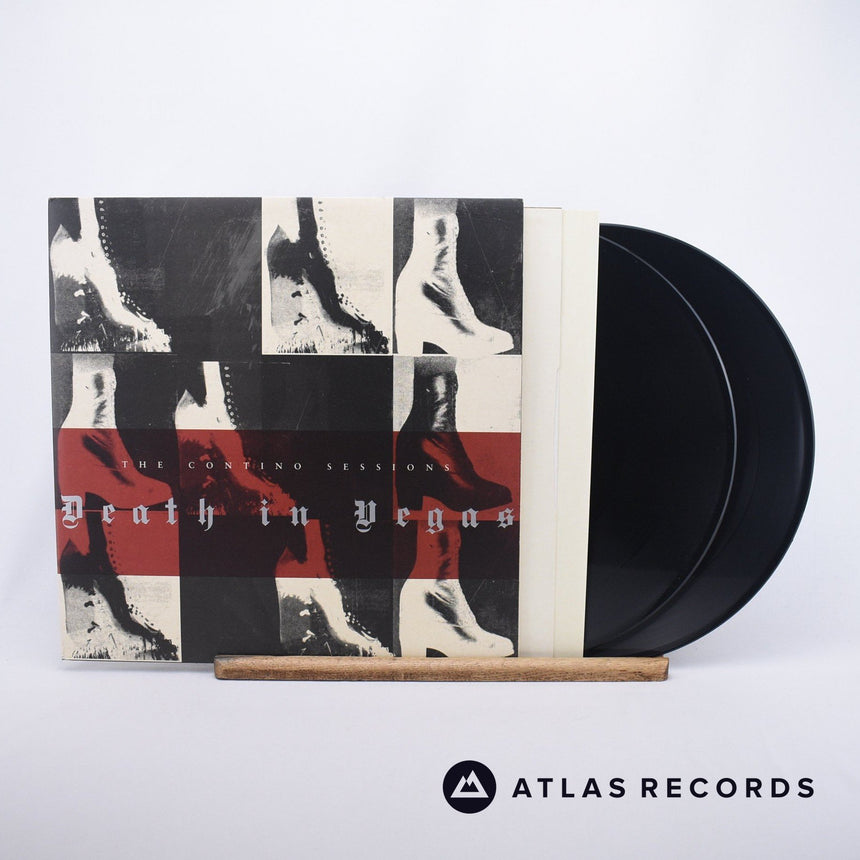 Death In Vegas The Contino Sessions 2 x LP Vinyl Record - Front Cover & Record