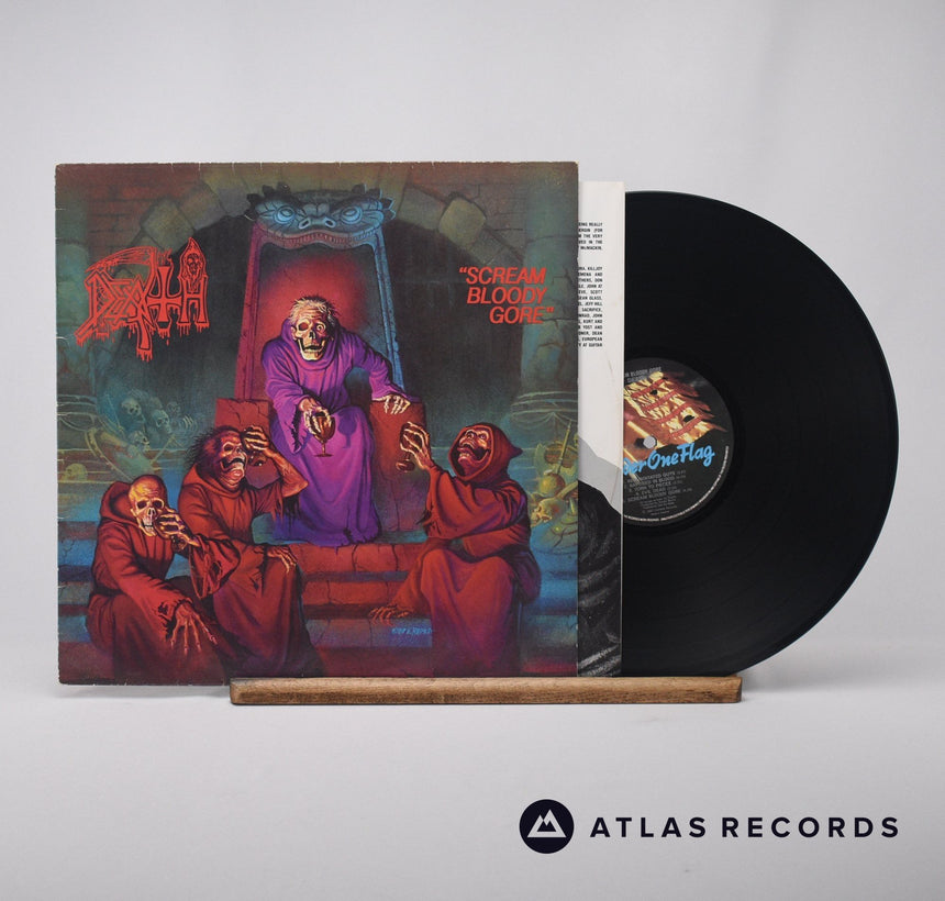 Death Scream Bloody Gore LP Vinyl Record - Front Cover & Record