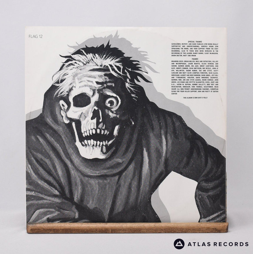 Death - Scream Bloody Gore - Repress A1 B1 LP Vinyl Record - EX/EX