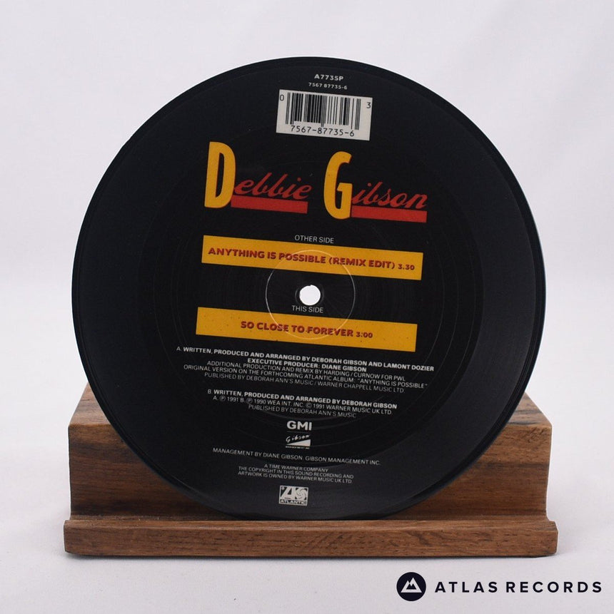 Debbie Gibson - Anything Is Possible - 7" Vinyl Record - VG+/VG+