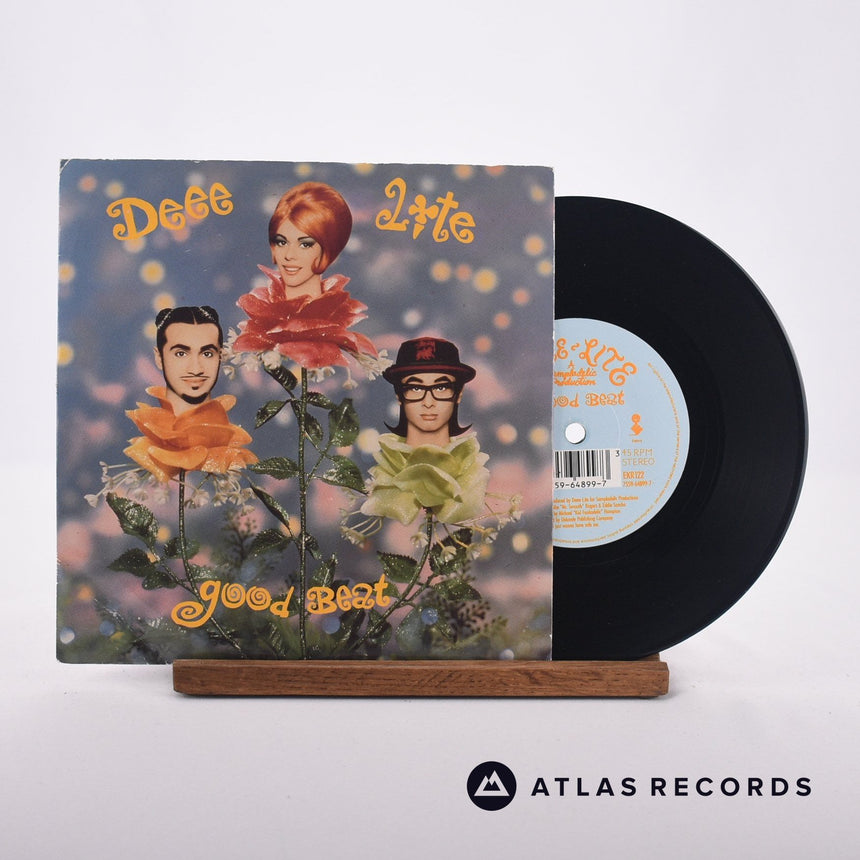Deee-Lite Good Beat 7" Vinyl Record - Front Cover & Record