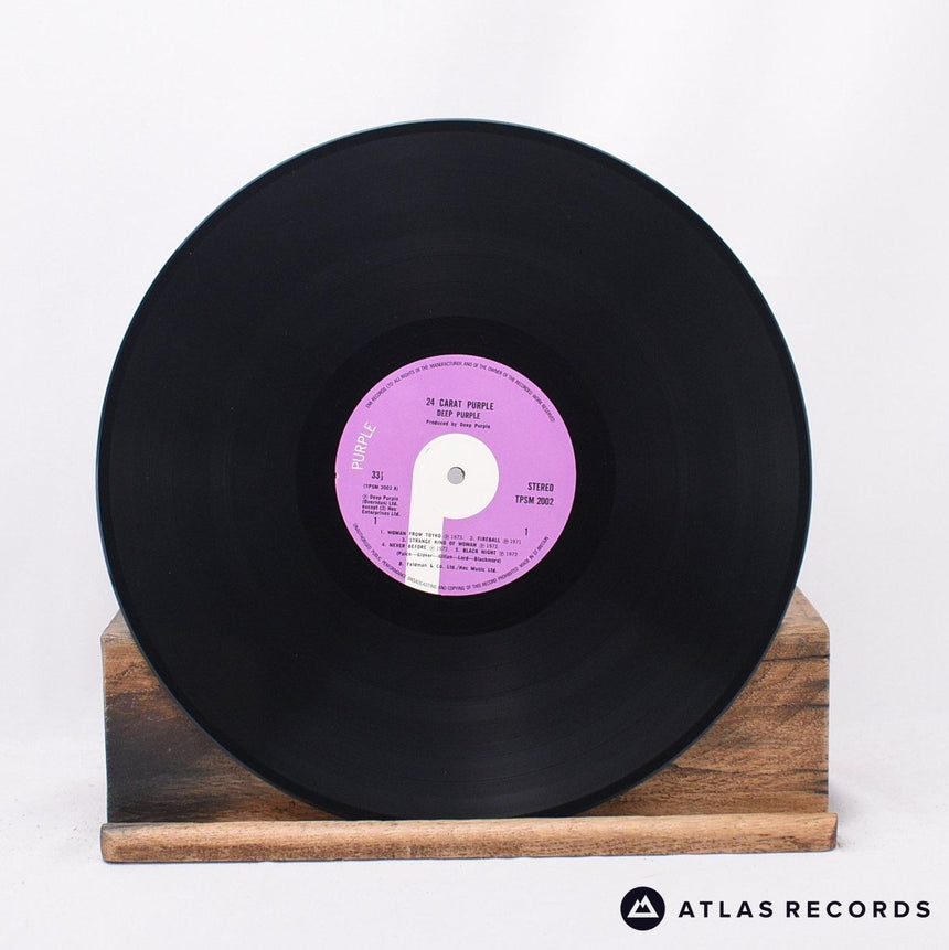 Deep Purple - 24 Carat Purple - Misprint A-1 B-1 RJL LP Vinyl Record - EX/EX
