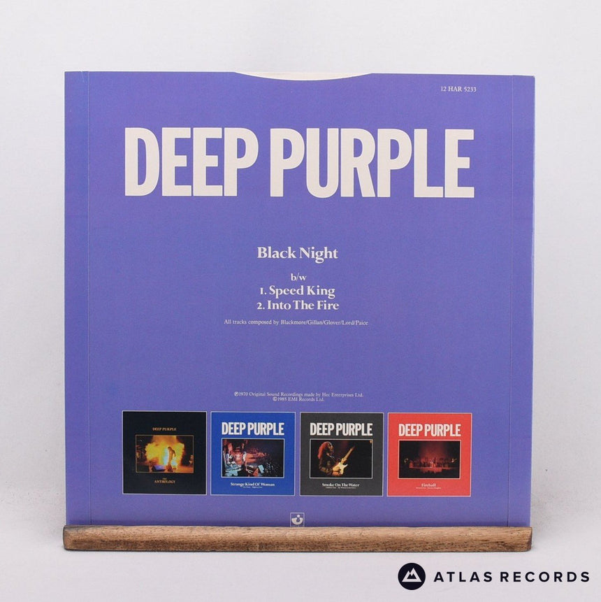 Deep Purple - Black Night - 12" Vinyl Record - EX/EX