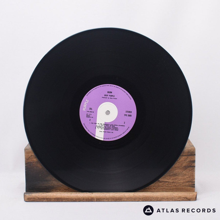 Deep Purple - Burn - Repress LP Vinyl Record - VG+/EX