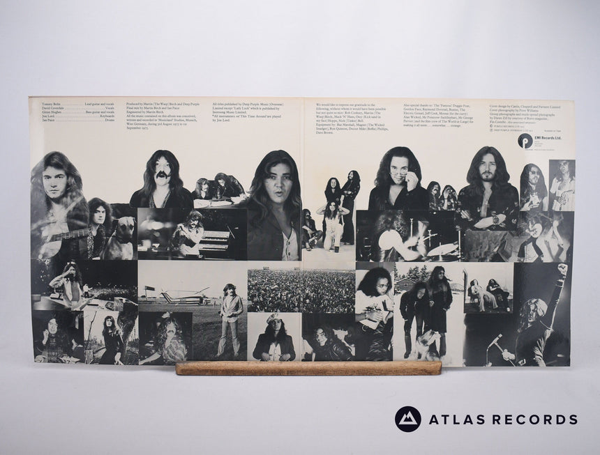 Deep Purple - Come Taste The Band - A-1 B-1 LP Vinyl Record - EX/EX