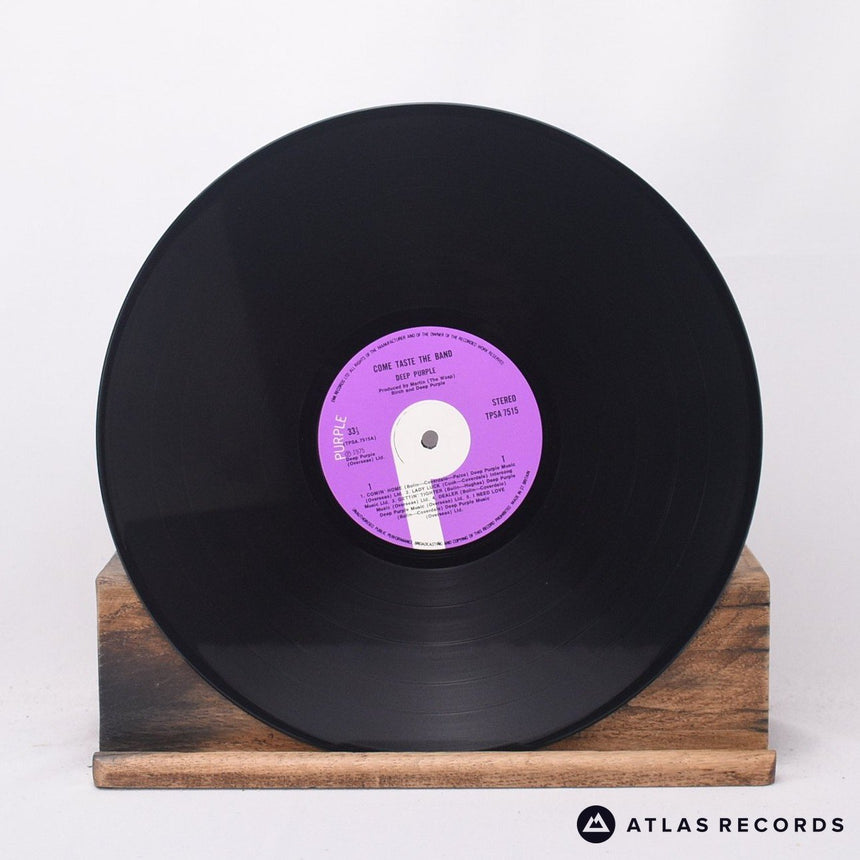 Deep Purple - Come Taste The Band - A-1 B-1 LP Vinyl Record - VG+/EX