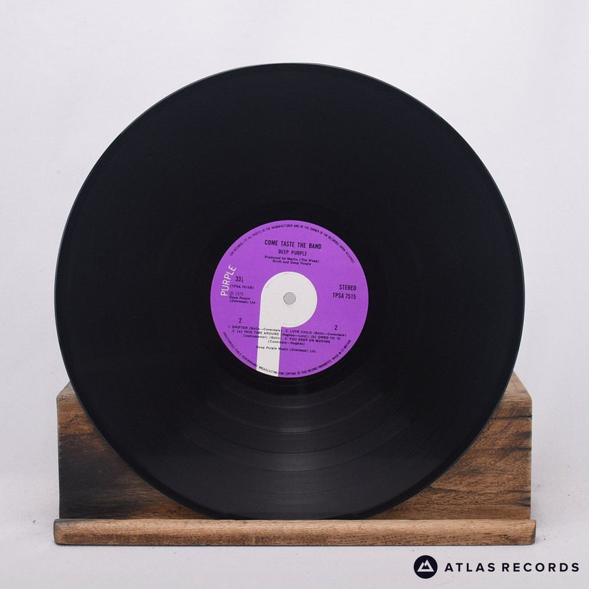 Deep Purple - Come Taste The Band - A-1 B-1 LP Vinyl Record - EX/EX