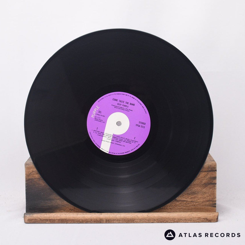 Deep Purple - Come Taste The Band - A-1 B-1 LP Vinyl Record - VG+/EX