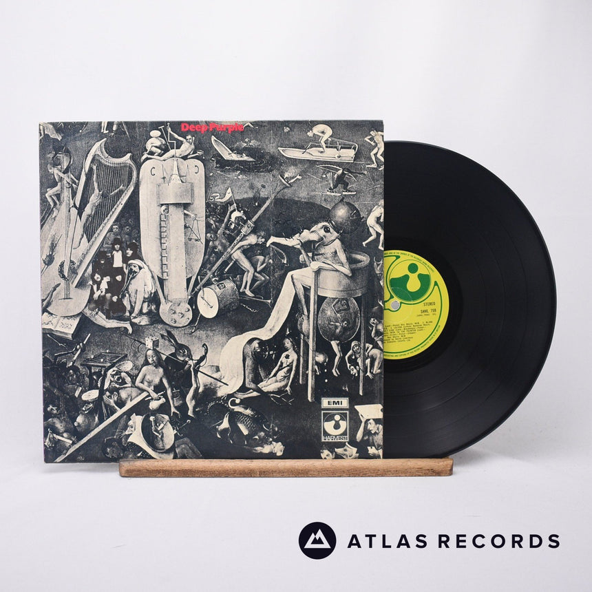 Deep Purple Deep Purple LP Vinyl Record - Front Cover & Record