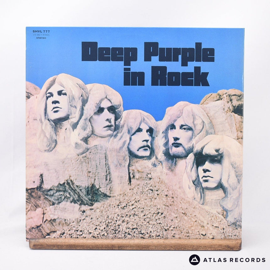 Deep Purple - Deep Purple In Rock - A-4 B-3 LP Vinyl Record - EX/NM