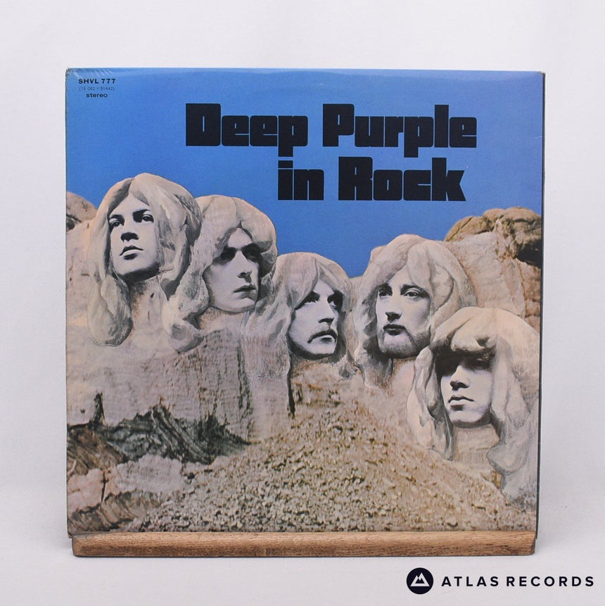 Deep Purple - Deep Purple In Rock - A-2 B-1 LP Vinyl Record - VG+/EX