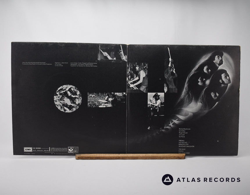 Deep Purple - Fireball - Textured Sleeve Gatefold LP Vinyl Record - VG+/VG+