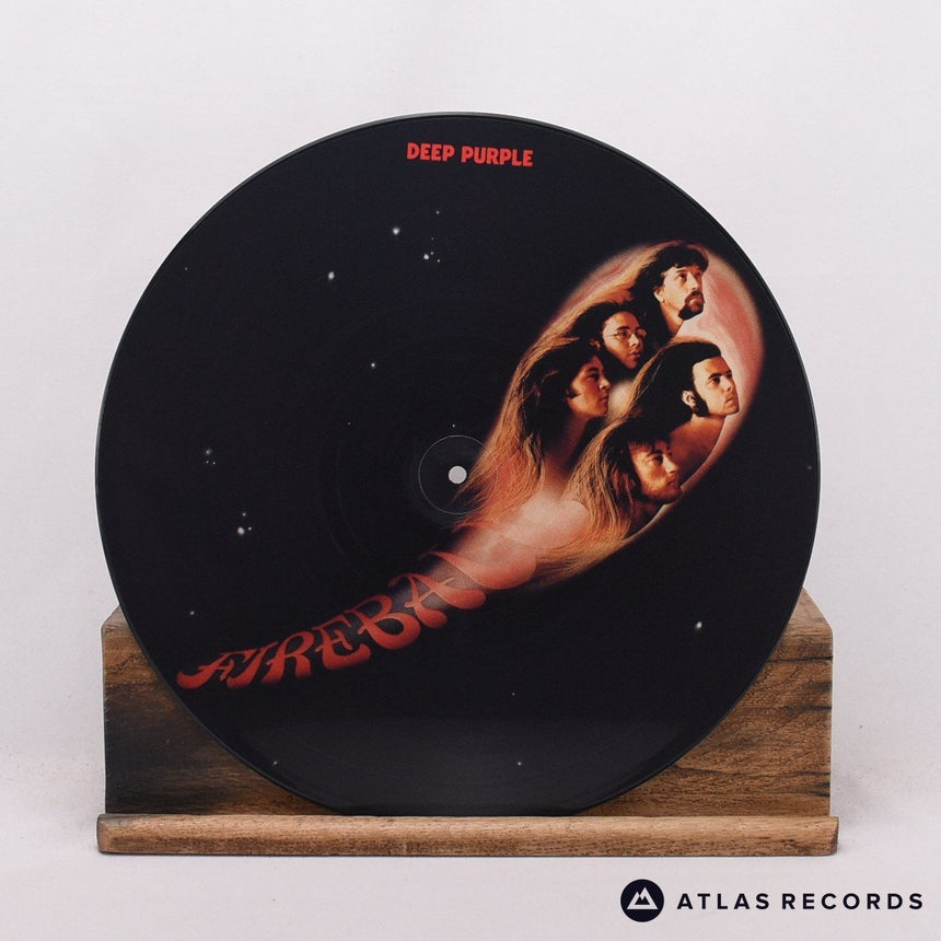 Deep Purple - Fireball - Picture Disc Poster Reissue A B LP Vinyl Record - EX/EX