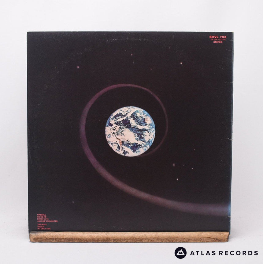 Deep Purple - Fireball - Lyric Sheet Porky A-3 B-5 LP Vinyl Record - VG+/EX