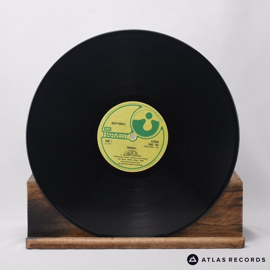 Deep Purple - Fireball - Textured Sleeve Gatefold LP Vinyl Record - VG+/VG+