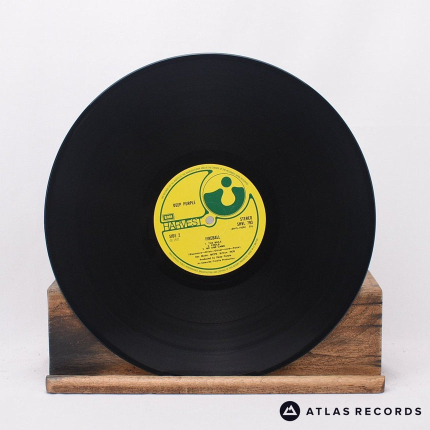 Deep Purple - Fireball - Lyric Sheet Porky A-3 B-5 LP Vinyl Record - VG+/EX