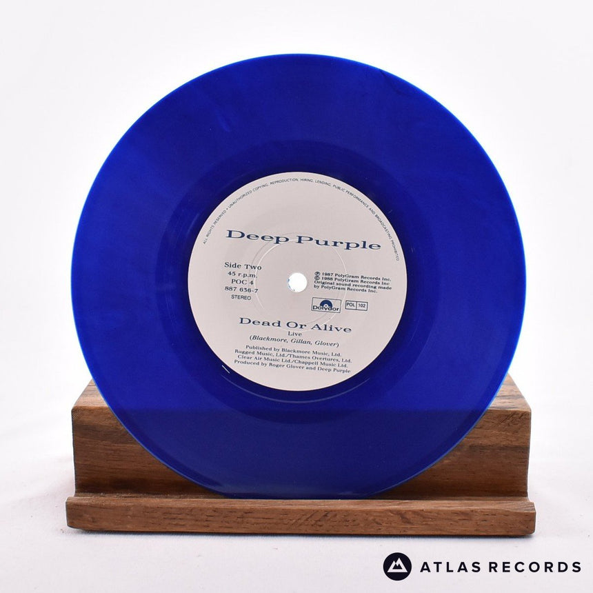 Deep Purple - Hush - Blue Limited Edition 7" Vinyl Record - EX/EX
