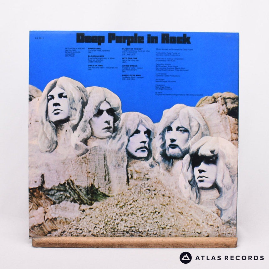 Deep Purple - In Rock - Htm Reissue LP Vinyl Record - EX/EX