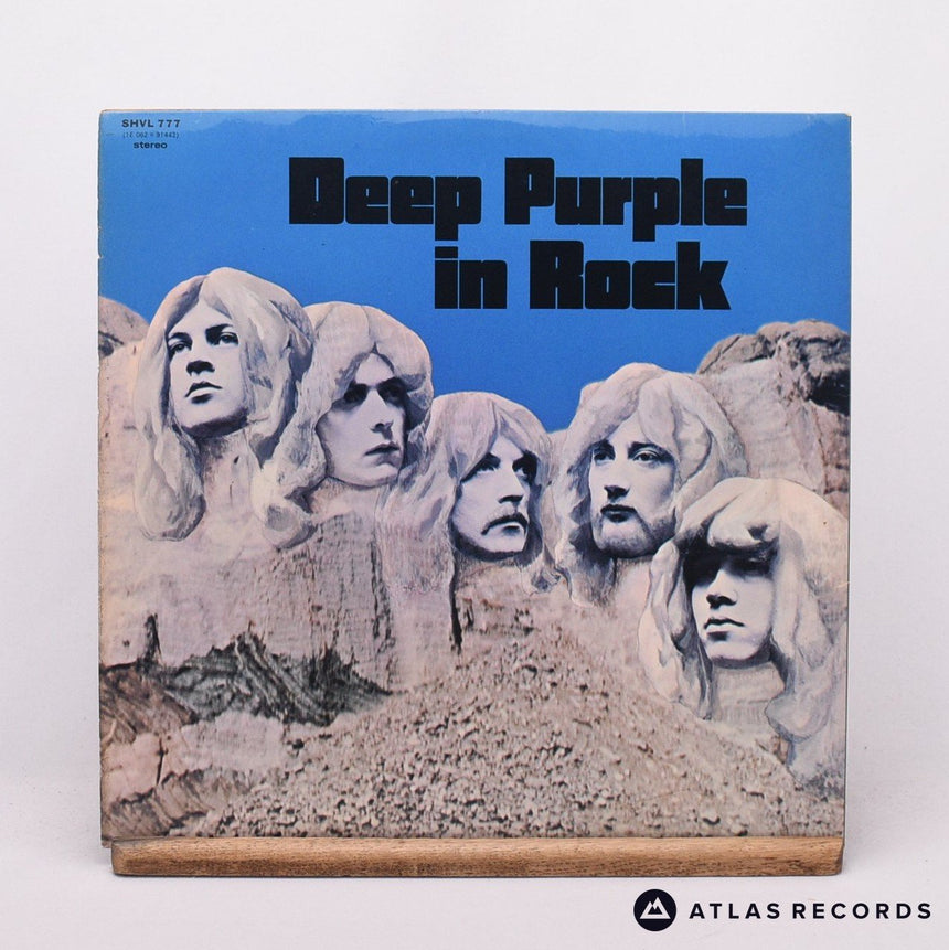 Deep Purple - In Rock - Repress Gatefold A-2 B-1 LP Vinyl Record - VG+/EX