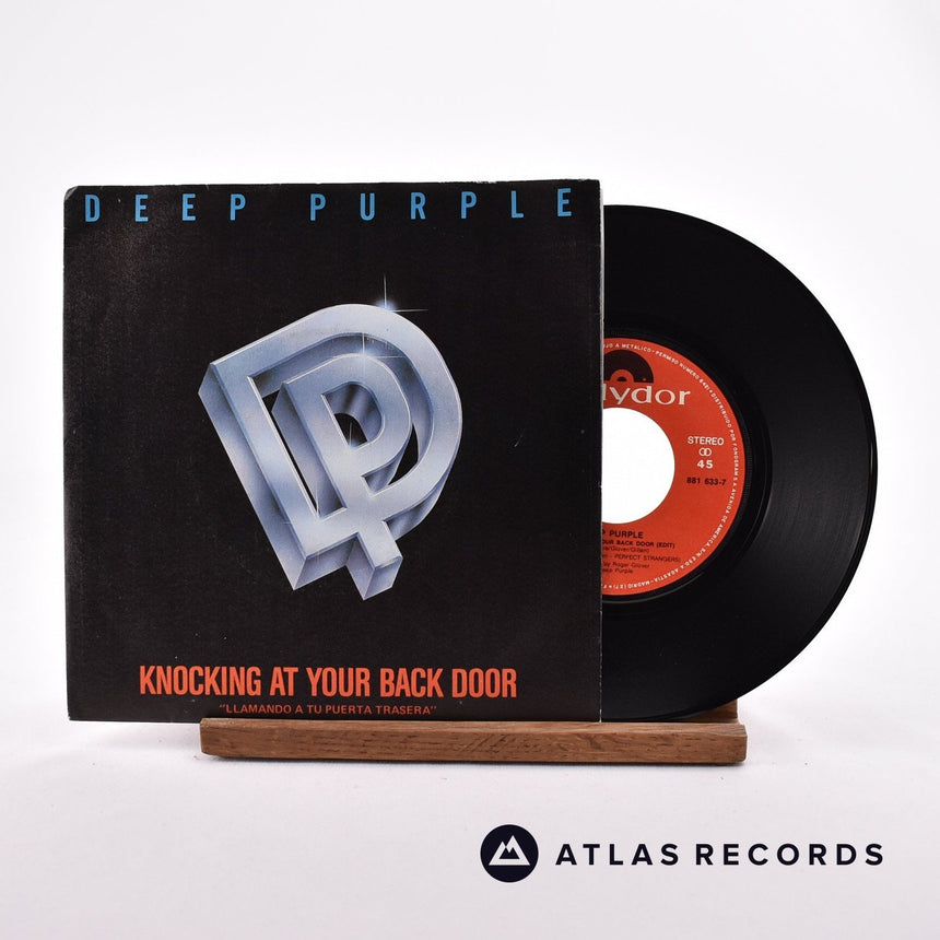 Deep Purple Knocking At Your Back Door = Llamando A Tu Puerta Trasera 7" Vinyl Record - Front Cover & Record