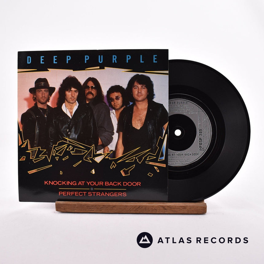 Deep Purple Knocking At Your Back Door 7" Vinyl Record - Front Cover & Record