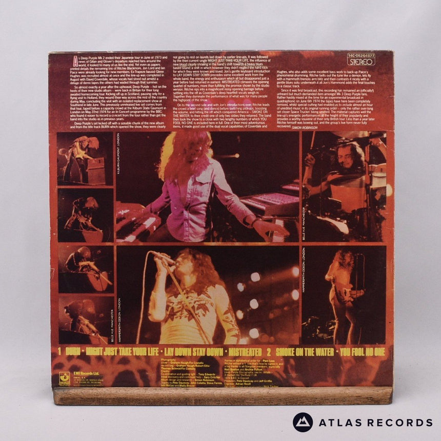 Deep Purple - Live In London - LP Vinyl Record - VG+/EX