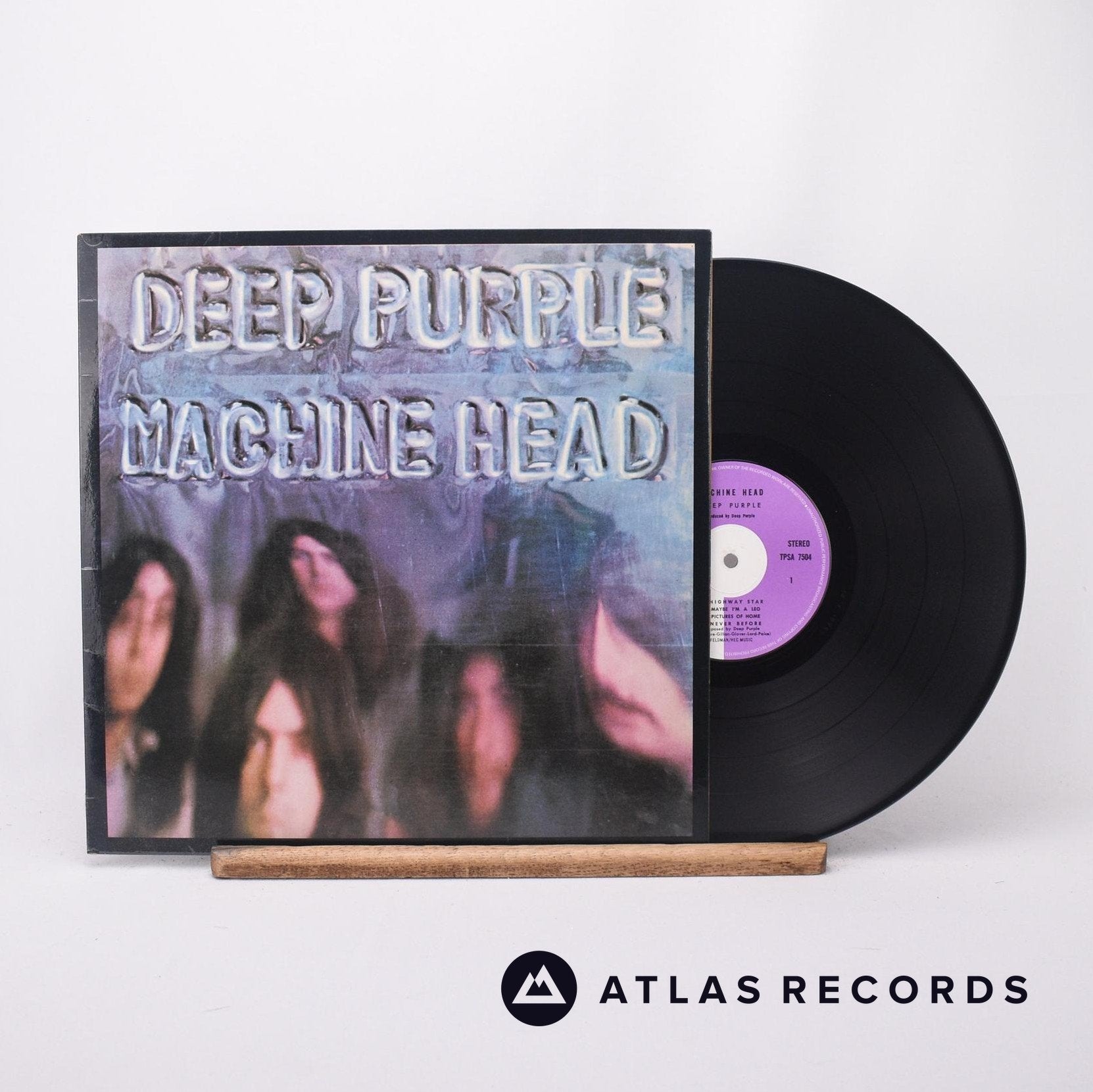 Deep Purple Machine Head LP Vinyl Record EX/EX – Atlas Records