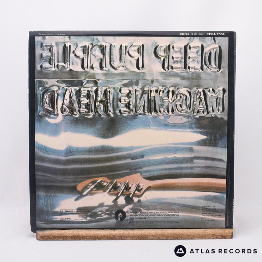 Deep Purple - Machine Head - A-1 B-1 LP Vinyl Record - VG+/VG+