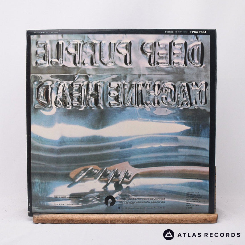 Deep Purple - Machine Head - Poster A-1 B-3 LP Vinyl Record - EX/EX