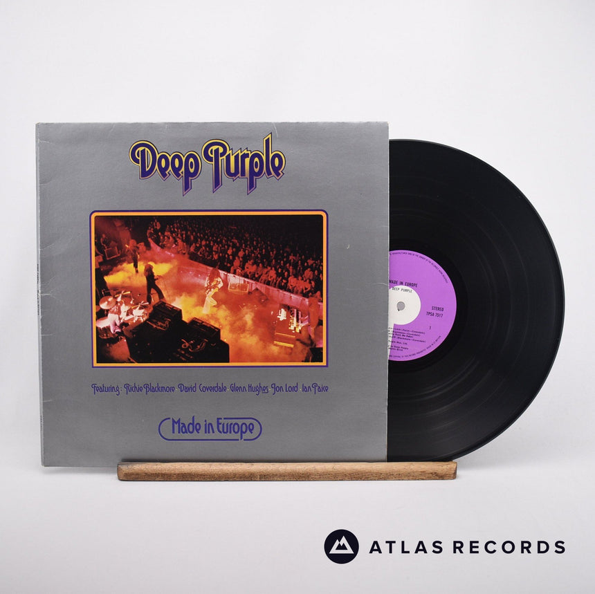 Deep Purple Made In Europe LP Vinyl Record - Front Cover & Record
