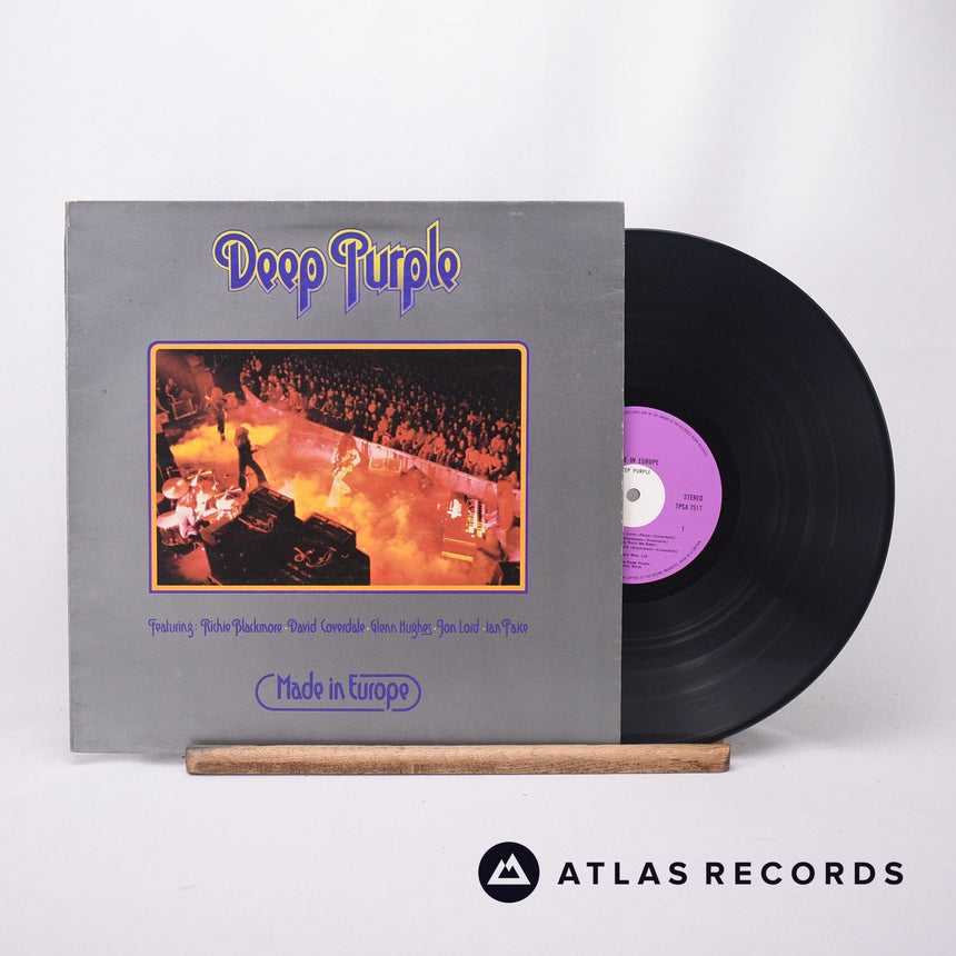 Deep Purple Made In Europe LP Vinyl Record - Front Cover & Record